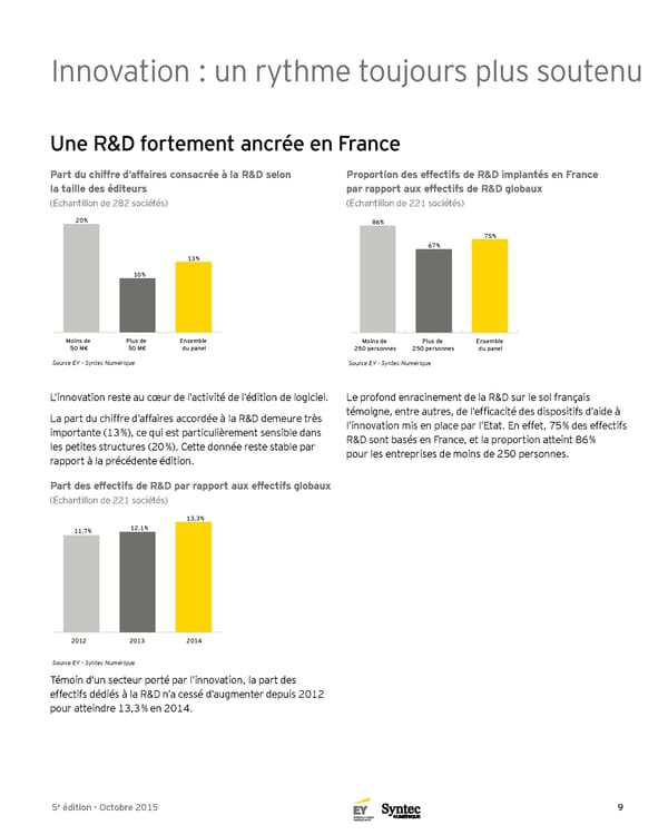 Panorama Top 250 des éditeurs et créateurs de logiciels français - 5e Édition - Page 9
