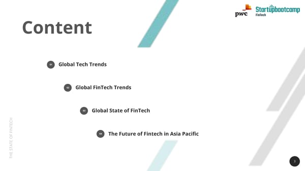 State of FinTech Report | PwC & SBC - Page 3