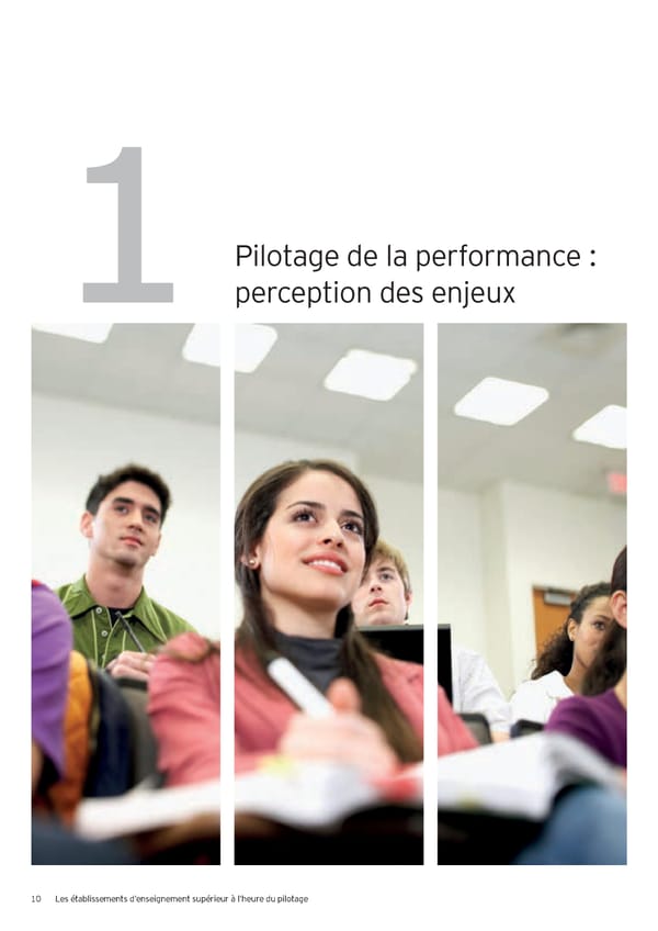 Les établissements d’enseignement supérieurà l’heure du pilotage - Page 12