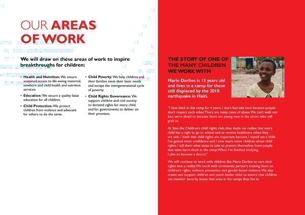 Global Strategy - Ambition for Children 2030 - Page 8