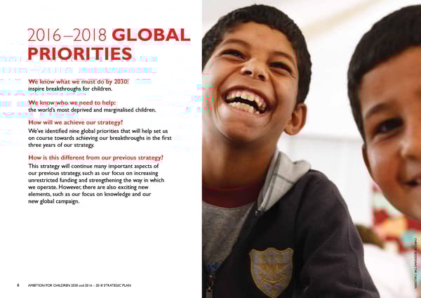 Global Strategy - Ambition for Children 2030 - Page 9