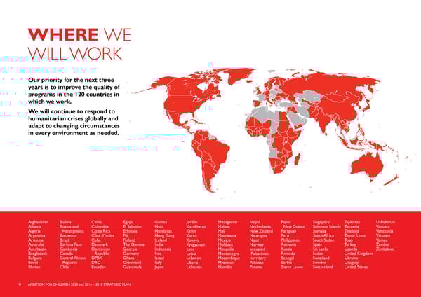 Global Strategy - Ambition for Children 2030 - Page 11
