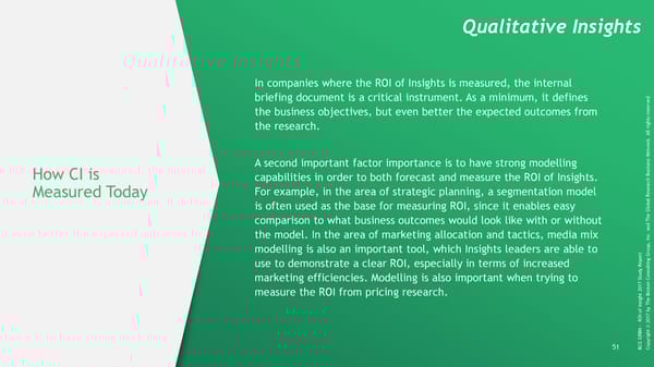 ROI of Insights | Report - Page 52