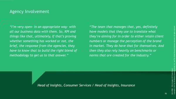 ROI of Insights | Report - Page 71