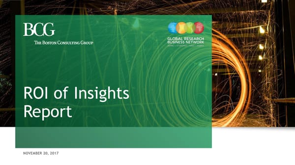 ROI of Insights | Report - Page 83