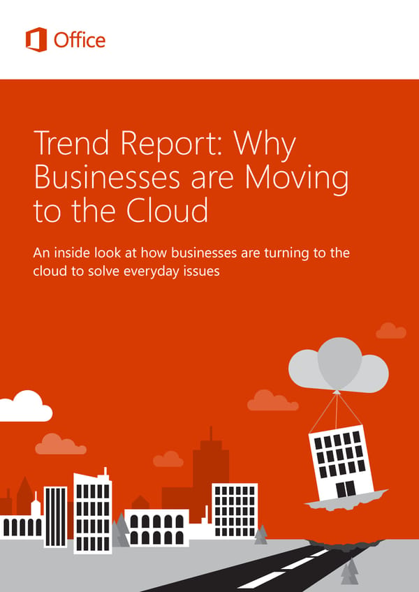 Why Businesses Are Moving to the Cloud - Page 1