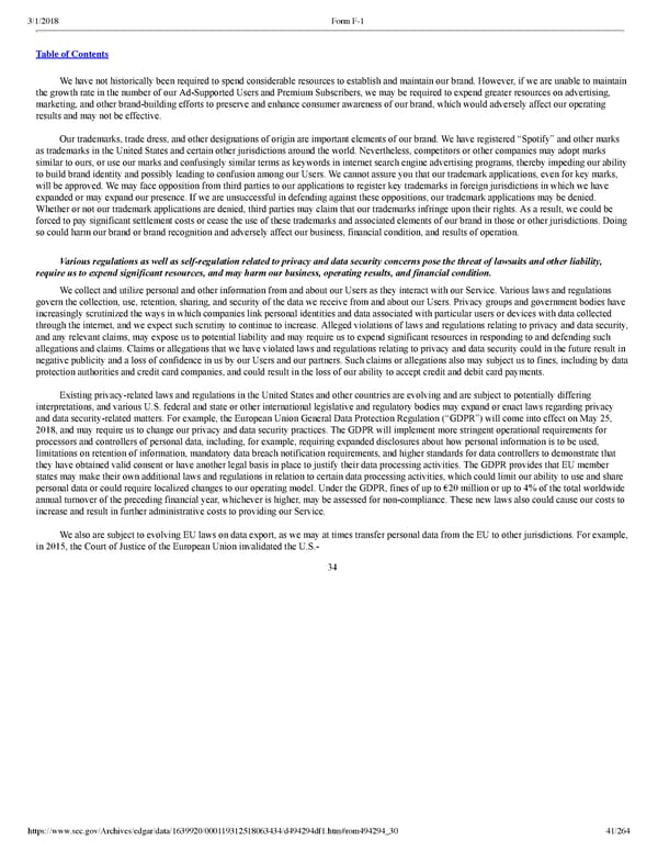 Spotify F1 | Interactive Prospectus - Page 41