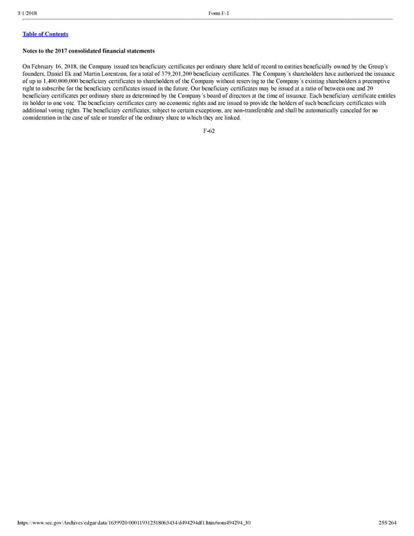 Spotify F1 | Interactive Prospectus - Page 255