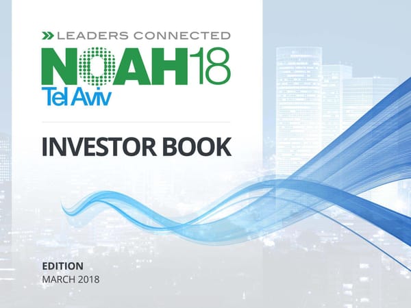 NOAH 18 Tel Aviv Investor Book - Page 1