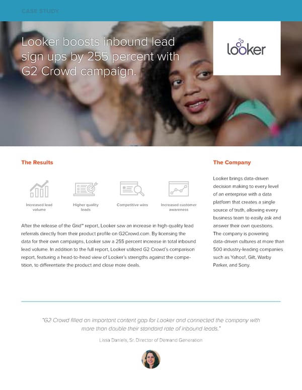 Case Study: Looker - Page 1