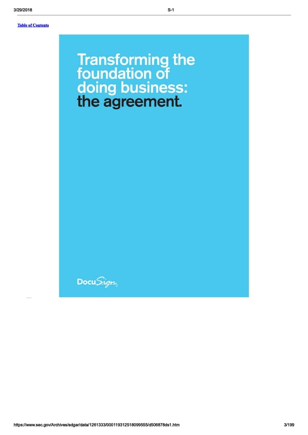 DocuSign S-1 | Interactive Prospectus - Page 3