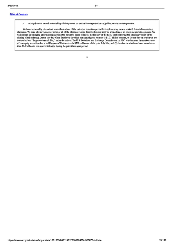 DocuSign S-1 | Interactive Prospectus - Page 13