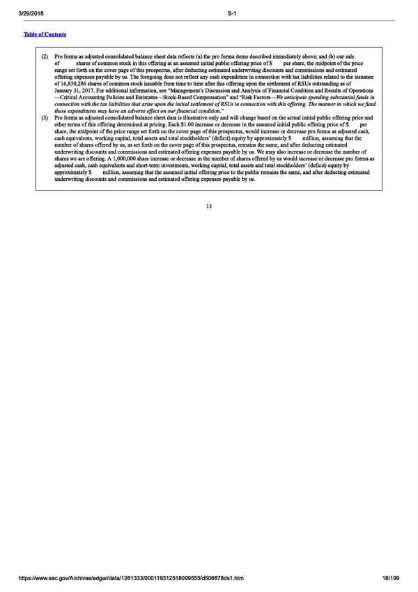 DocuSign S-1 | Interactive Prospectus - Page 18