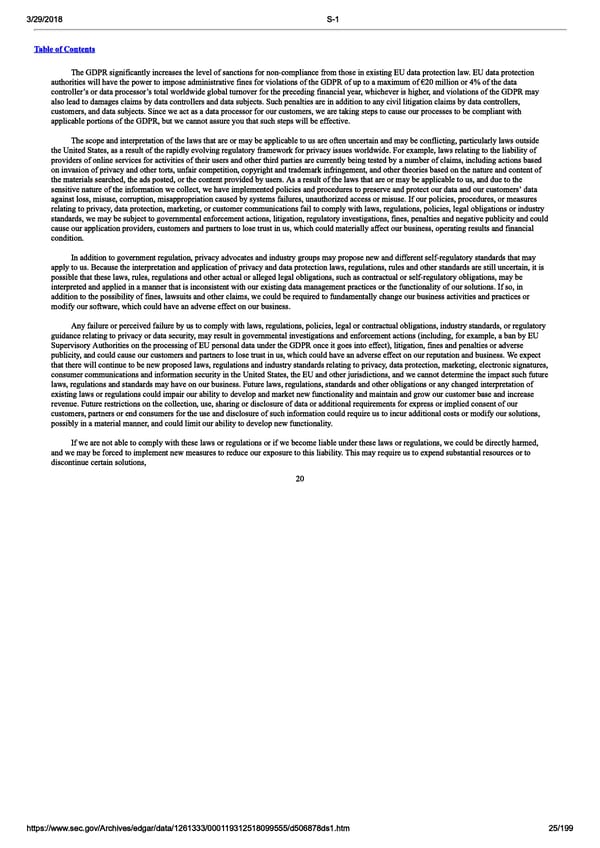 DocuSign S-1 | Interactive Prospectus - Page 25