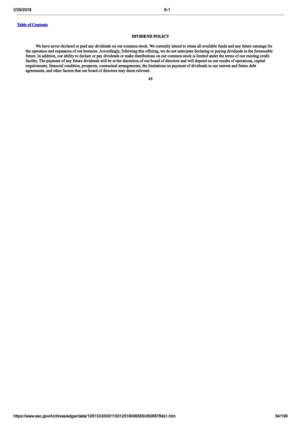 DocuSign S-1 | Interactive Prospectus - Page 54