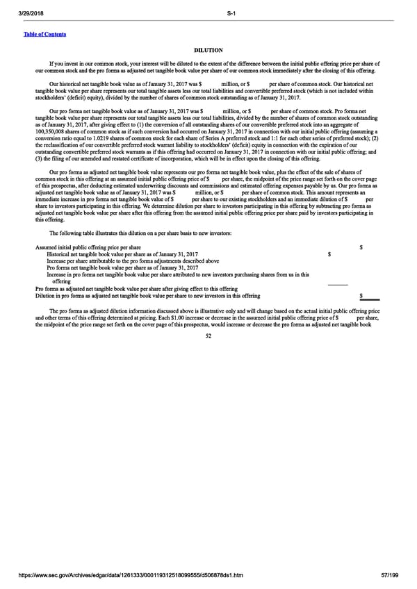 DocuSign S-1 | Interactive Prospectus - Page 57