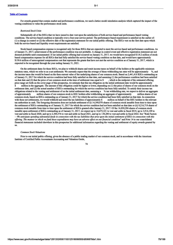 DocuSign S-1 | Interactive Prospectus - Page 79