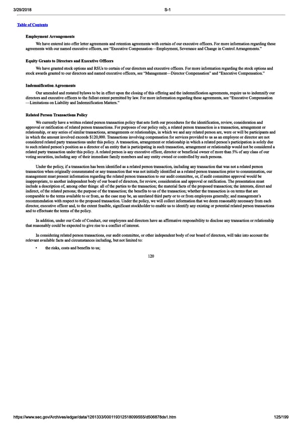 DocuSign S-1 | Interactive Prospectus - Page 125