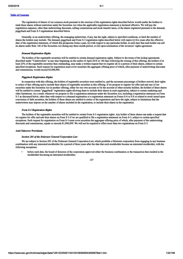 DocuSign S-1 | Interactive Prospectus - Page 132