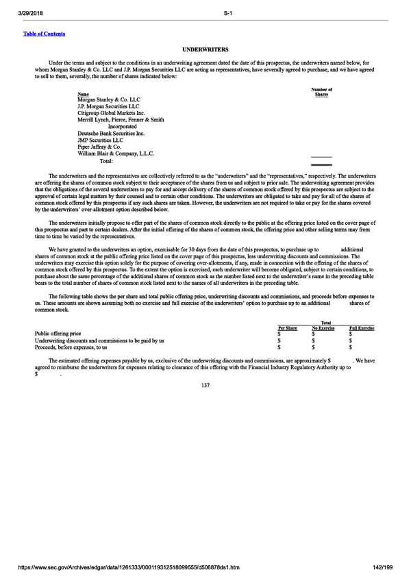 DocuSign S-1 | Interactive Prospectus - Page 142