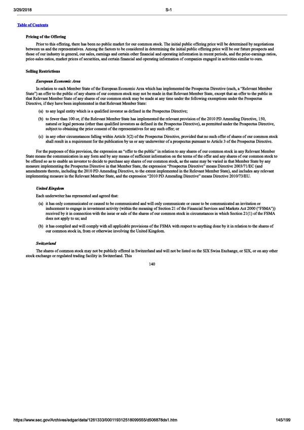 DocuSign S-1 | Interactive Prospectus - Page 145