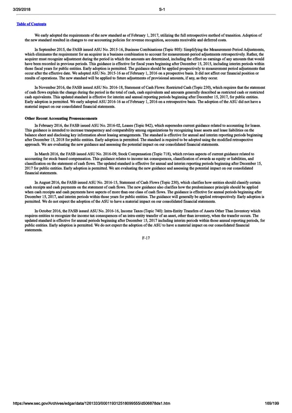 DocuSign S-1 | Interactive Prospectus - Page 169