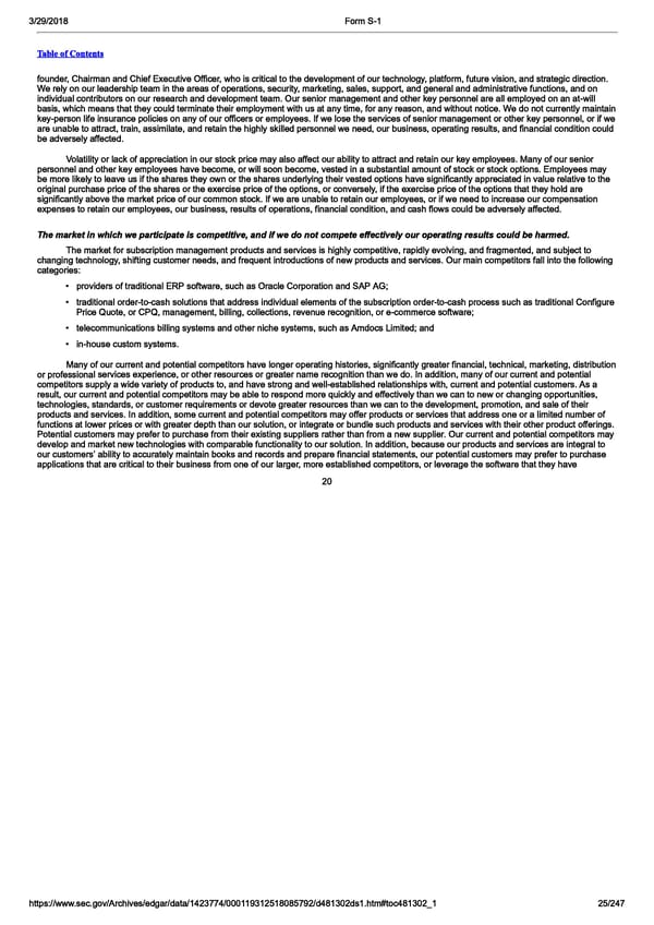 Zuora S-1  | Interactive Prospectus - Page 25