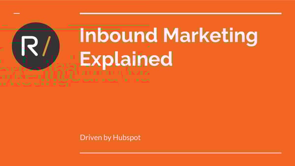 Inbound Marketing Explained - Page 1