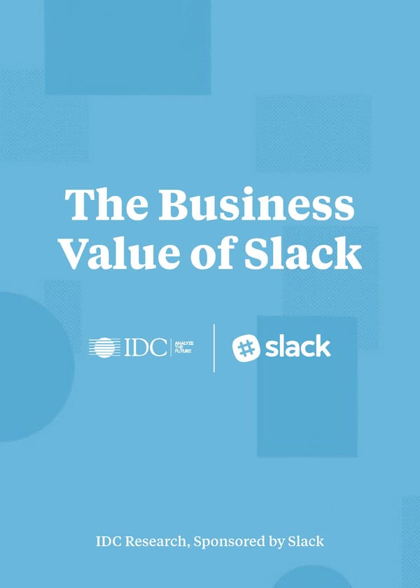 The Business  Value of Slack - Page 1