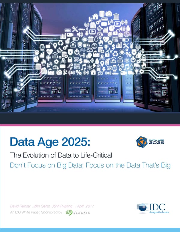 Data Age 2025: The Evolution of Data to Life-Critical - Page 1