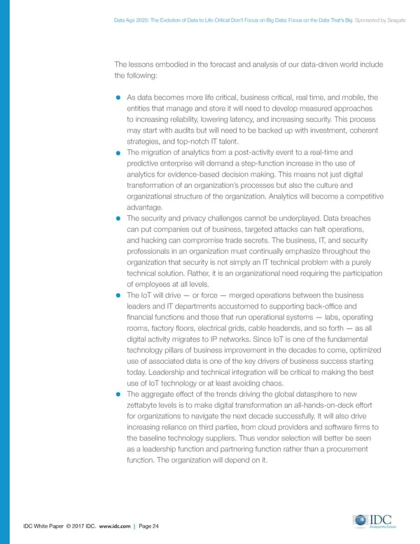 Data Age 2025: The Evolution of Data to Life-Critical - Page 24