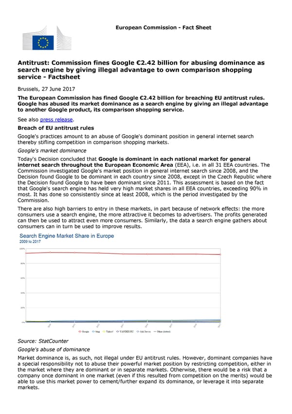 European Commission - Fact Sheet - Page 1