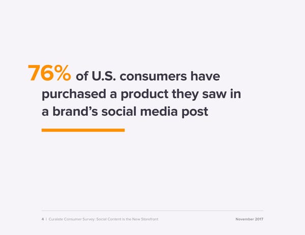 Curalate Consumer Survey: Social Content is the New Storefront - Page 4