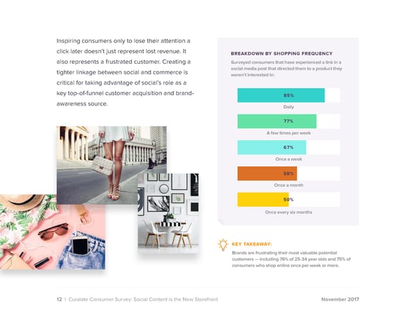 Curalate Consumer Survey: Social Content is the New Storefront - Page 12