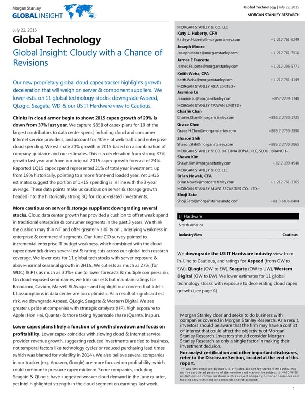 Global Technology - Page 1