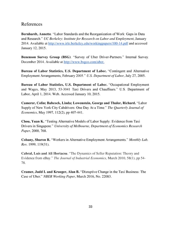 An Analysis Of The Labor Market For Uber’s Driver-partners In The United States - Page 34