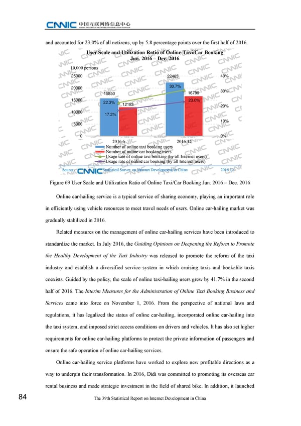 Statistical Report on Internet Development in China - Page 94