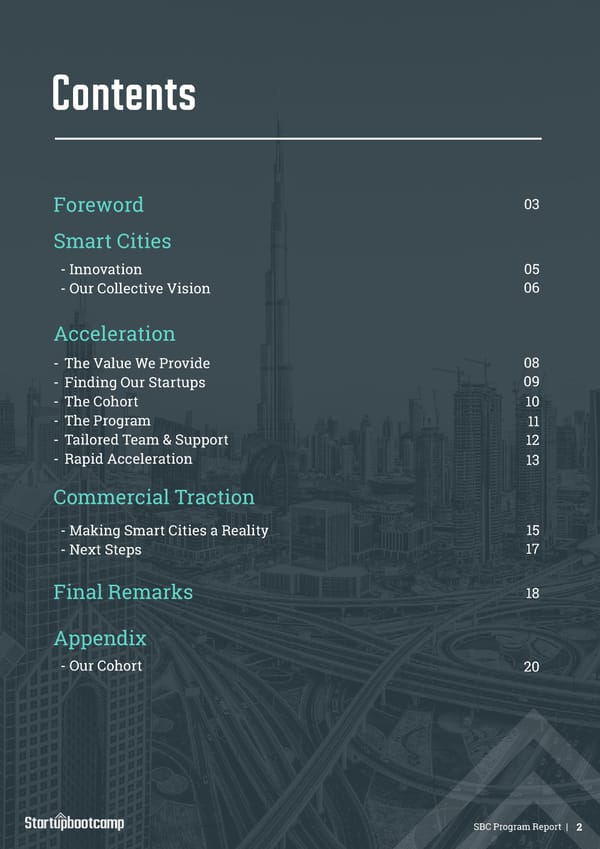 Smart City Dubai Program Report - Page 2