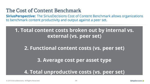 Calculating the True Cost of Content - Page 34