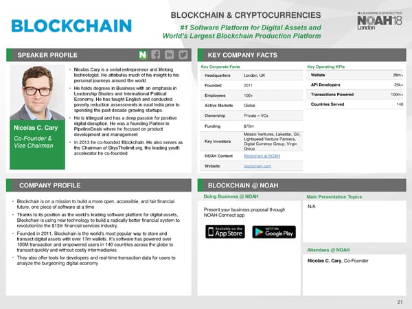 NOAH18 London Speaker Book - Page 21