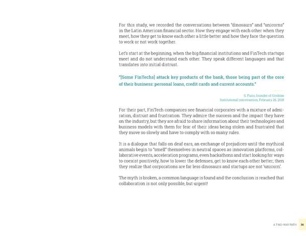 Fintech in LATAM | EY | Startupbootcamp FinTech | IPADE - Page 36