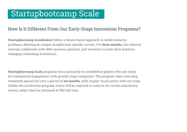 Startupbootcamp Impact Report - Page 11
