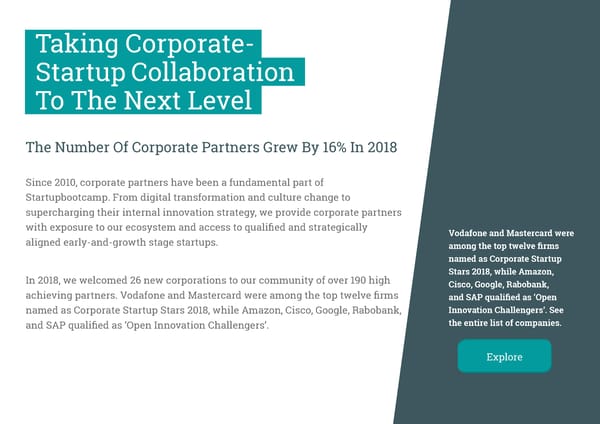 Startupbootcamp Impact Report - Page 14