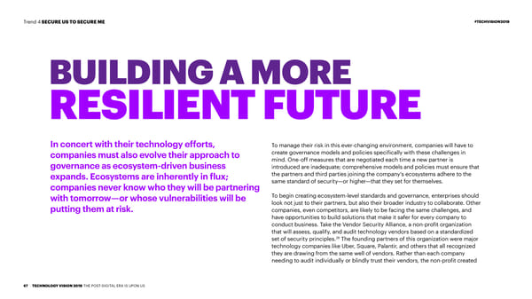 Accenture Technology Vision 2019 | Full Report - Page 72