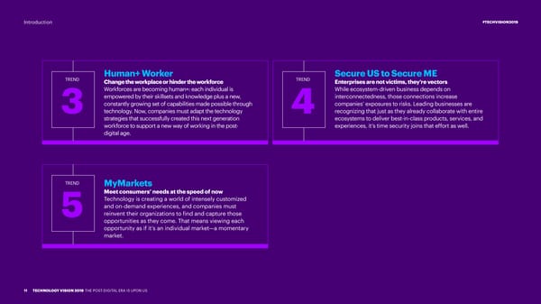 Accenture Technology Vision 2019 | Full Report - Page 12