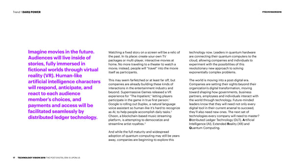 Accenture Technology Vision 2019 | Full Report - Page 19