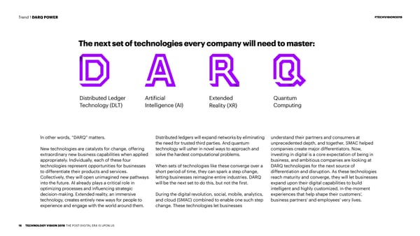 Accenture Technology Vision 2019 | Full Report - Page 20