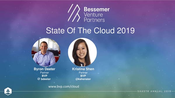 State of the Cloud 2019 from Bessemer Venture Partners - Page 3