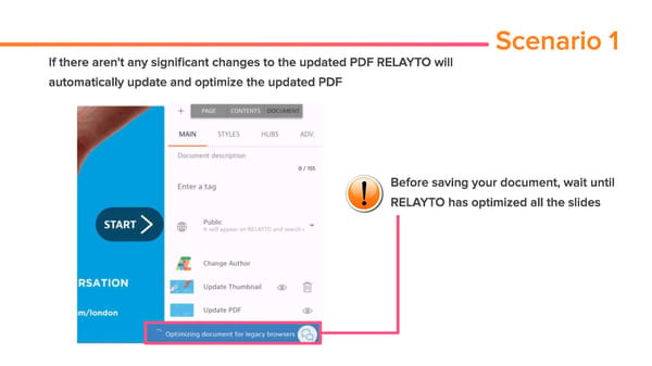 Updating an existing PDF in RELAYTO - Page 5