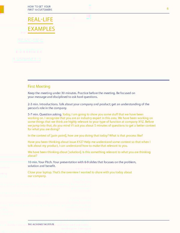 How to Get Your First 10 Customers - Page 6